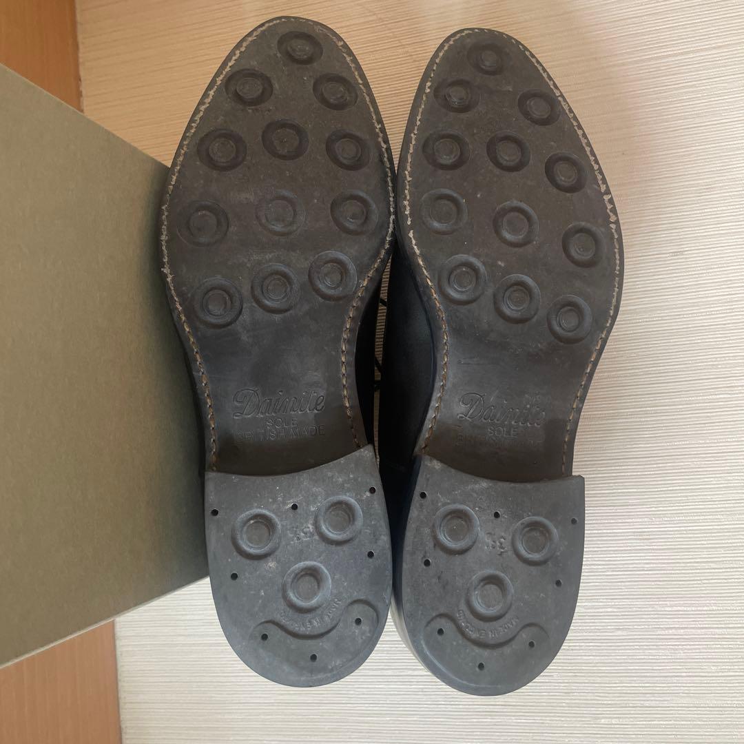 専用　値下げ　トレーディングポスト　ブラックレザードレスシューズ サイズ9