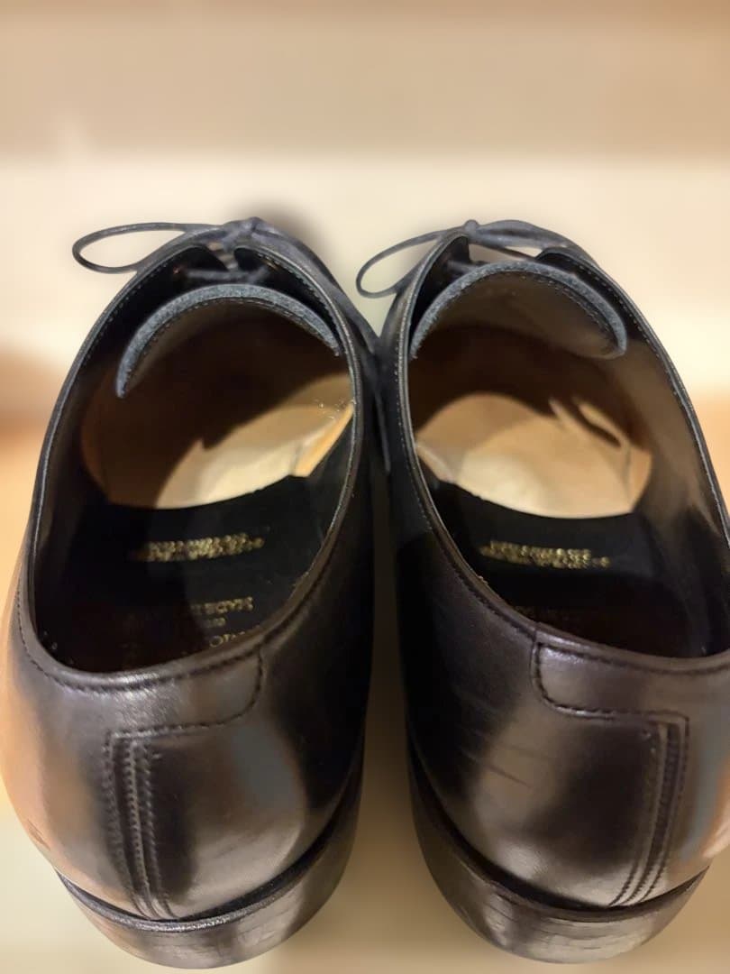 専用　値下げ　トレーディングポスト　ブラックレザードレスシューズ サイズ9