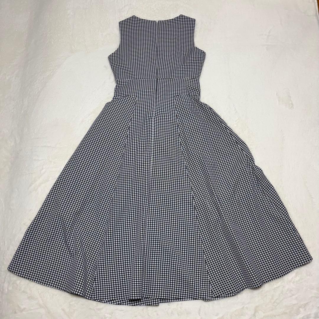 【極美品】 JENNE ノースリーブロングワンピース マキシ L