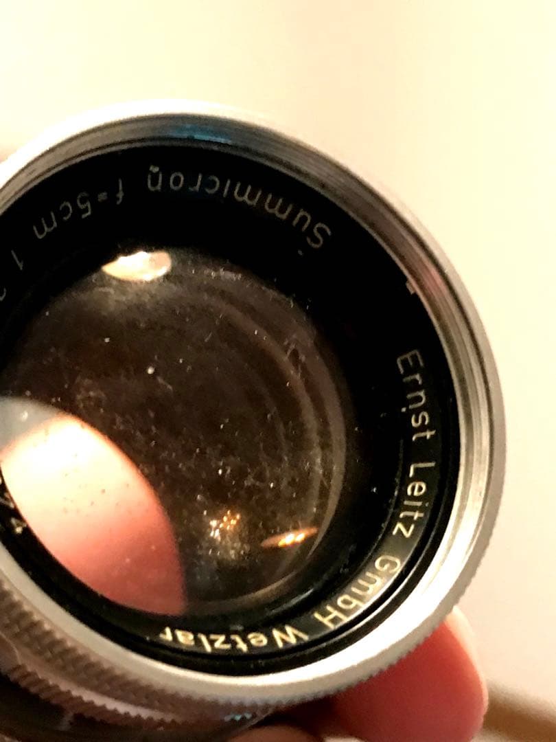 Ernst Leitz Summar 50mm f/2 レンズ M