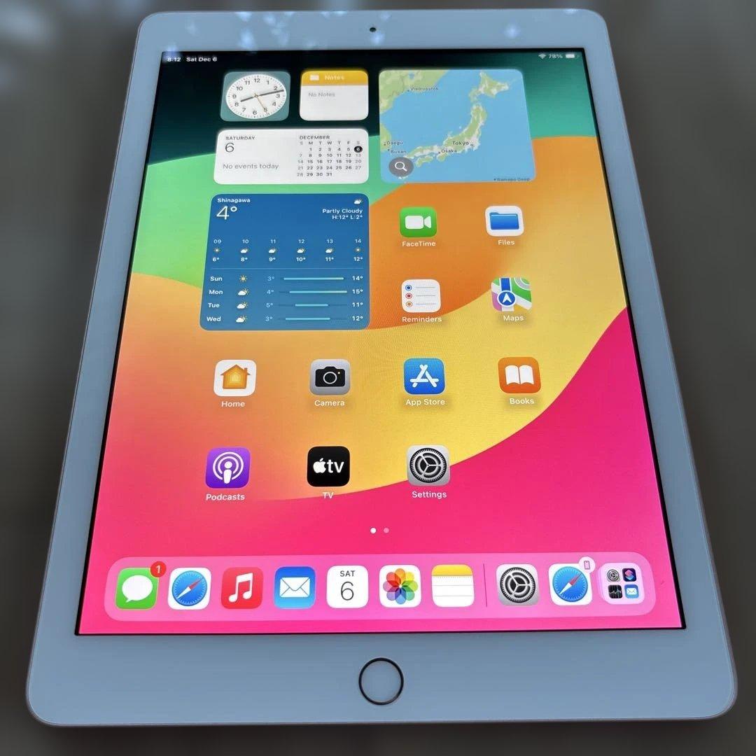 美品　iPad （第6世代）32GB Wi-Fiモデル　ゴールド　付属品未使用品