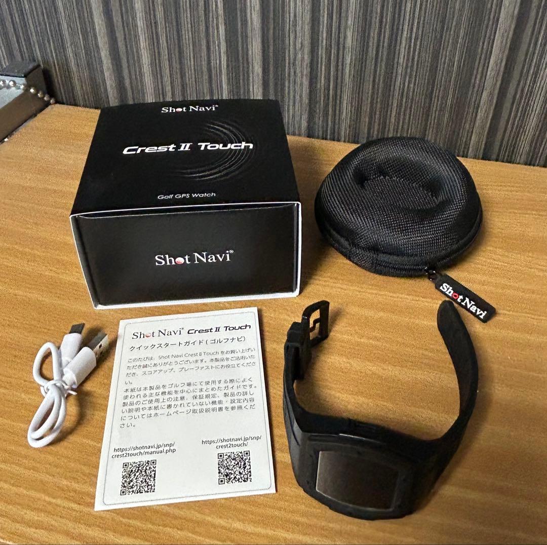 Shot Navi Crest II Touch GPSウォッチ