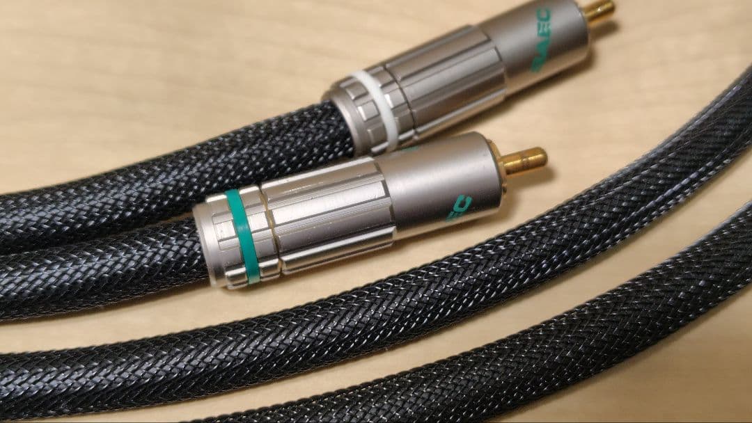 SAEC サエク SL-1990 V2 RCAケーブル 1mのペアです。