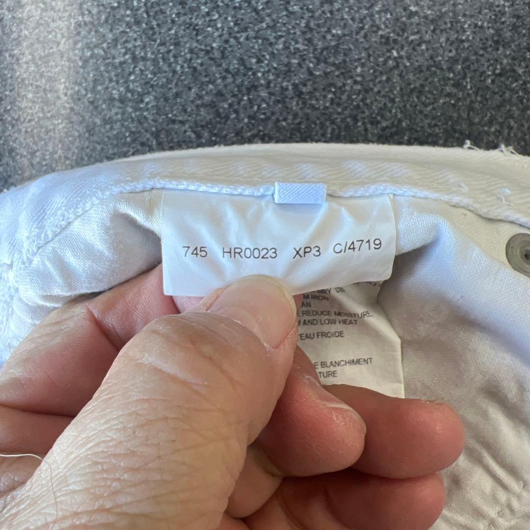 S*T様 超希少当時物新宿伊勢丹購入ヘルムートラングホワイトデニム29インチ