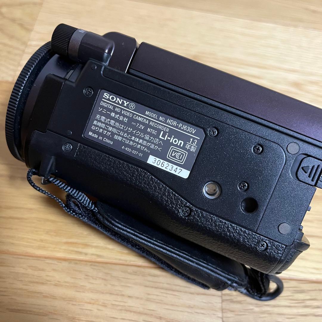 【さじさま専用】SONY HDR-PJ630V ハンディカムセット　三脚付き