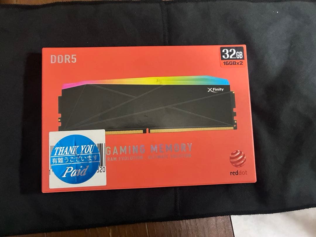 【未使用品】 DDR5 16GB×2 【32GB】デスクトップ用メモリ