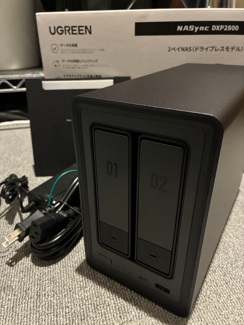 UGREEN NASync DXP2800 2ベイNAS