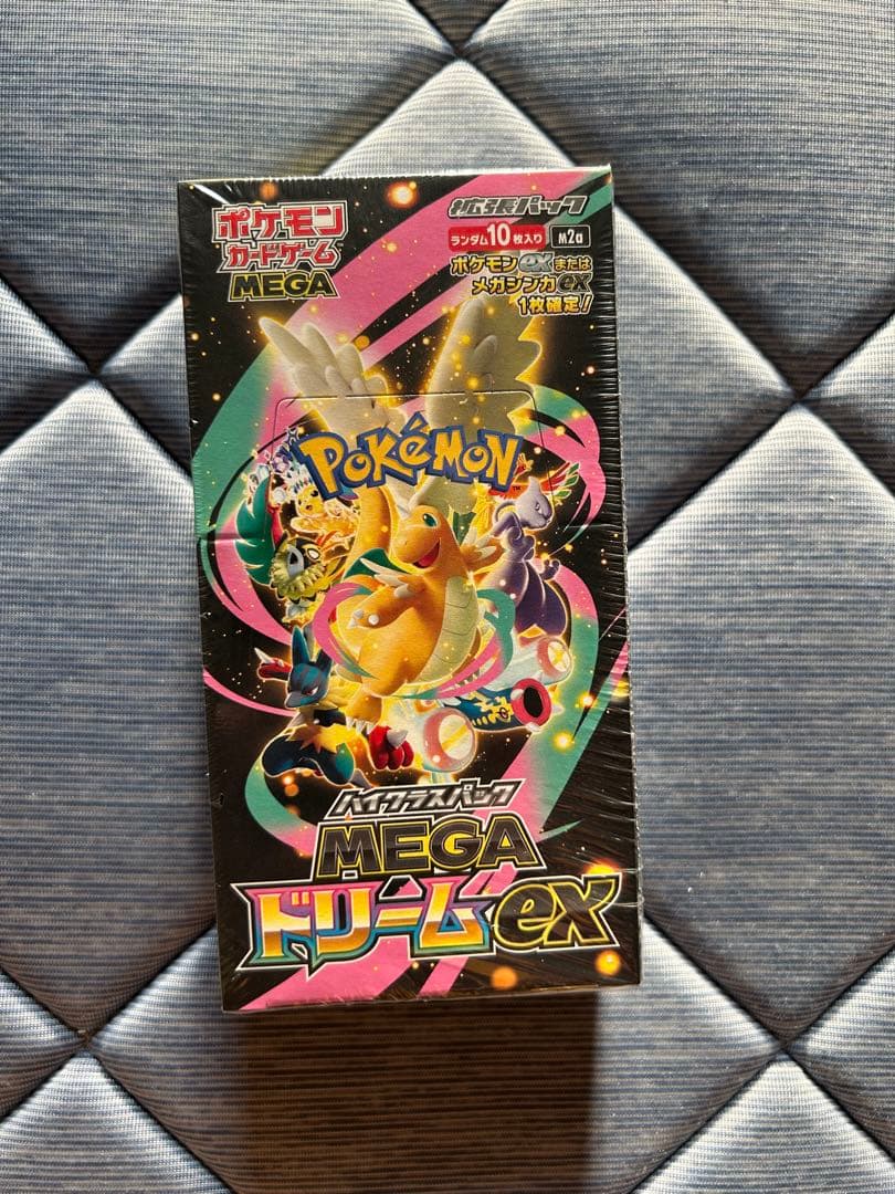 シュリンク付き　新品未開封　メガドリームex 1BOX ポケモンカードゲーム