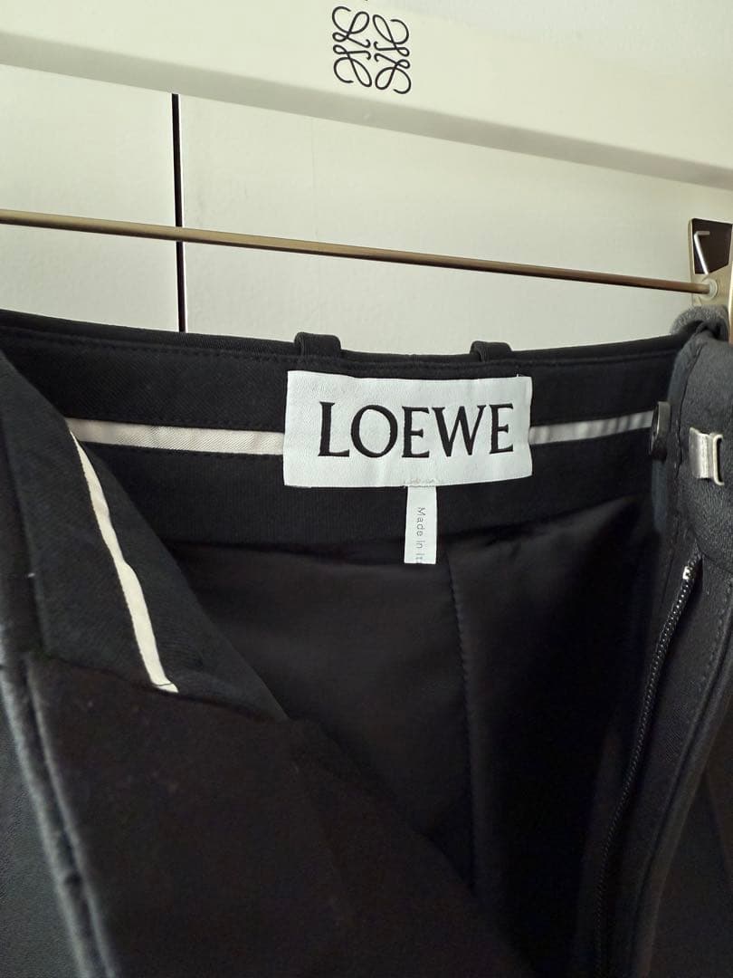Loewe 25SS シルクウール セットアップ