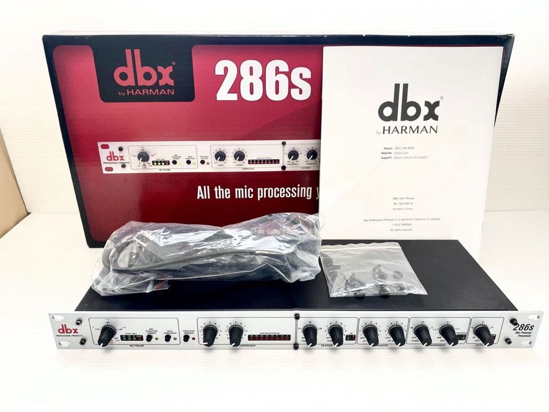dbx 286s マイクプリアンプ