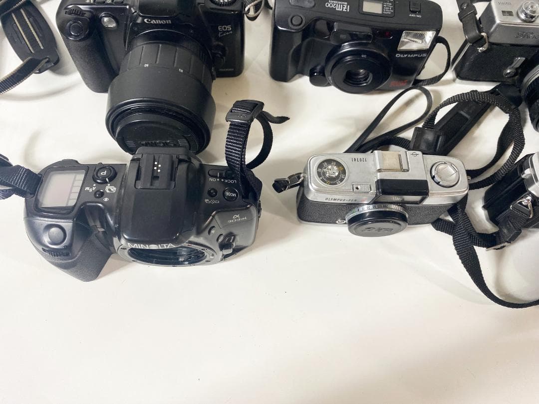 ★ジャンク品含む中古★Canon Konica等【フィルムカメラまとめ】FMMS