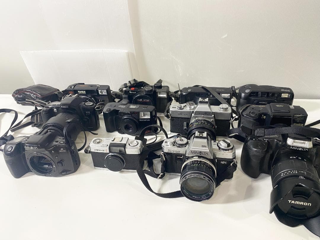 ★ジャンク品含む中古★Canon Konica等【フィルムカメラまとめ】FMMS
