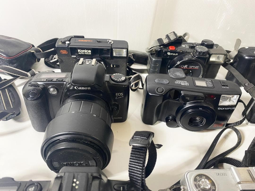 ★ジャンク品含む中古★Canon Konica等【フィルムカメラまとめ】FMMS