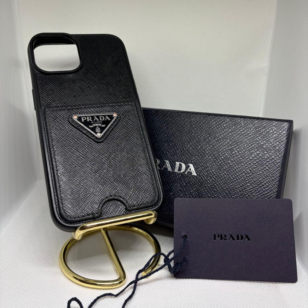 希少✨ PRADA レザー iPhone14 ケース