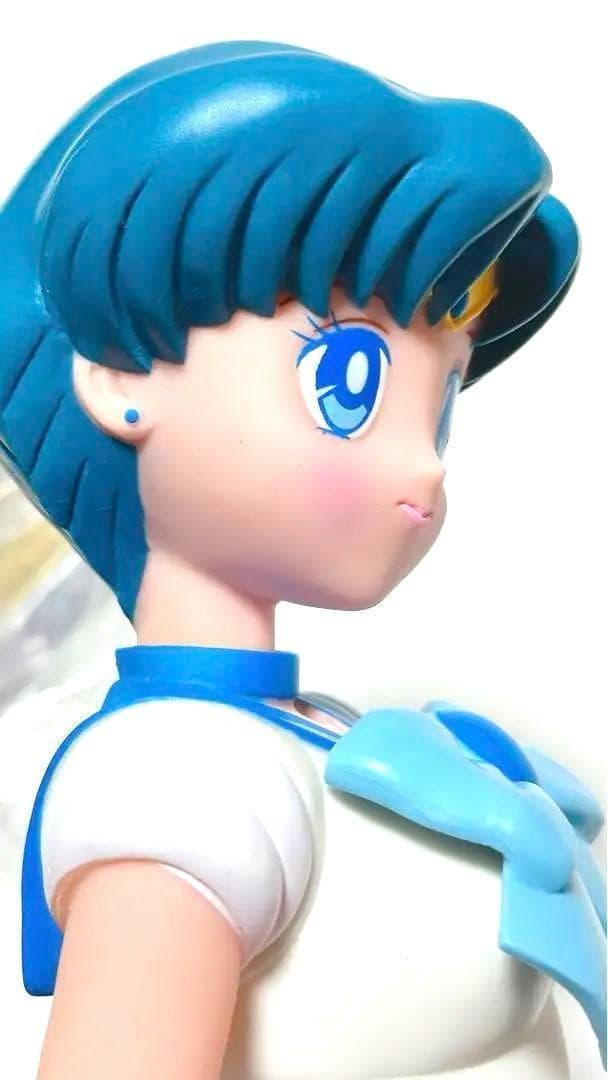 セーラームーンマーキュリー特大レトロフィギュア全長48cm希少セーラーシスターズ