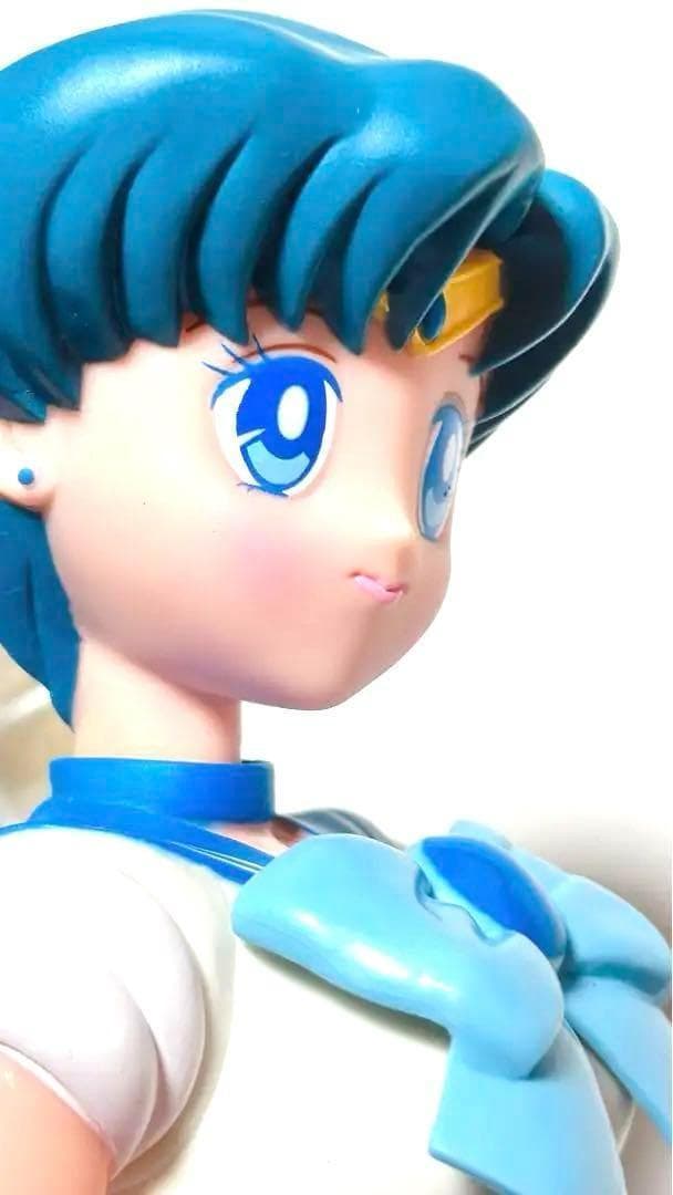 セーラームーンマーキュリー特大レトロフィギュア全長48cm希少セーラーシスターズ