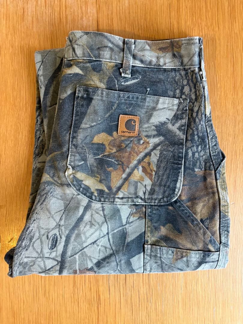 Carhartt カーハート リアルツリーカモパンツW34 L32