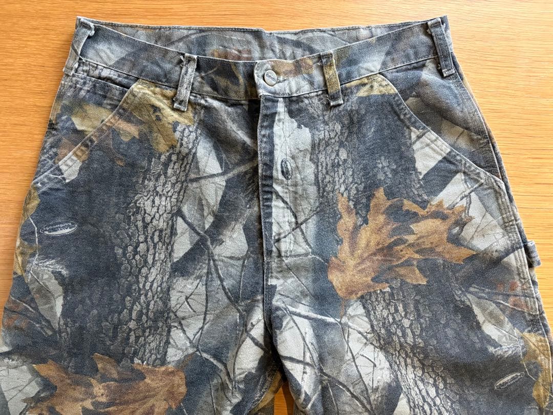 Carhartt カーハート リアルツリーカモパンツW34 L32