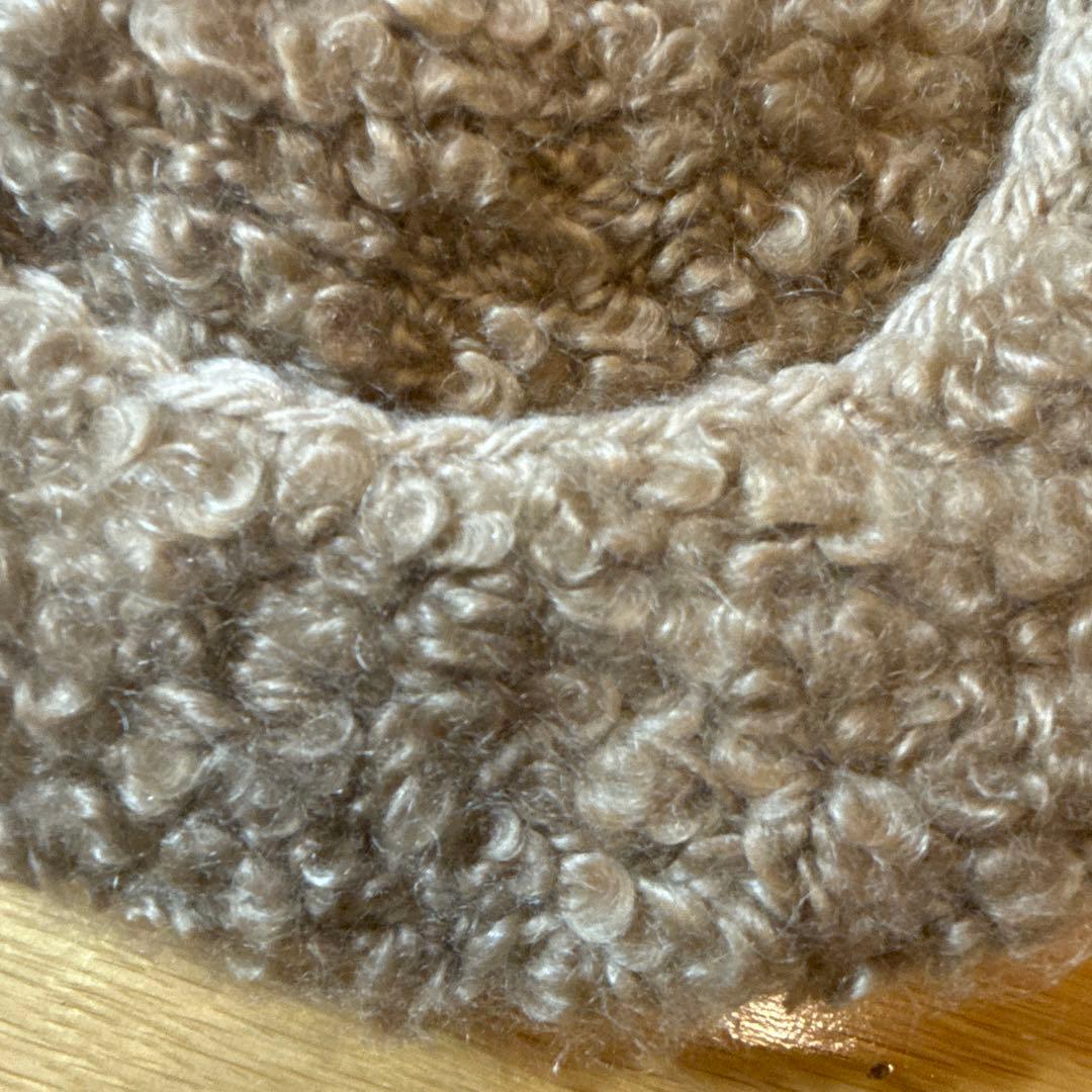 レア新品ミナ・ペルホネン✖️hitomi shinoyamaポンポン付きベレー帽