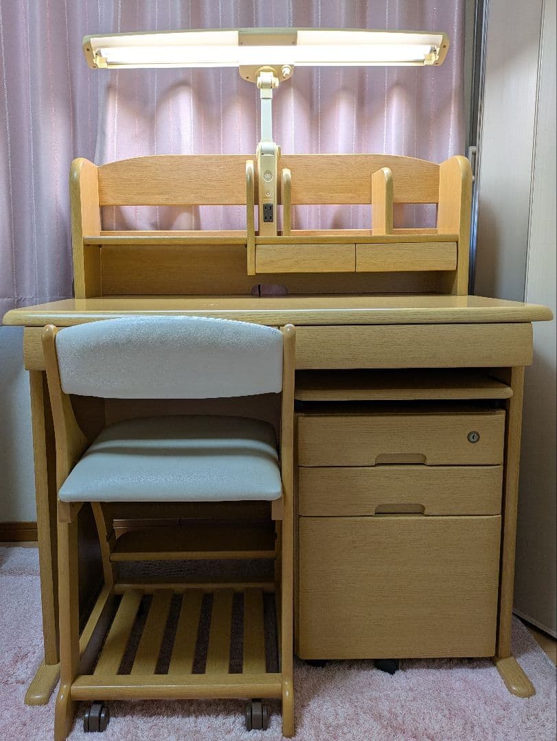 〈引取り限定〉 ニトリ 学習机セット