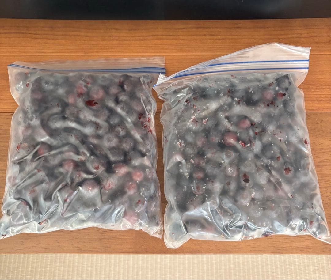 ８月収穫5kg+α【茨城県つくば市産】冷凍ブルーベリー