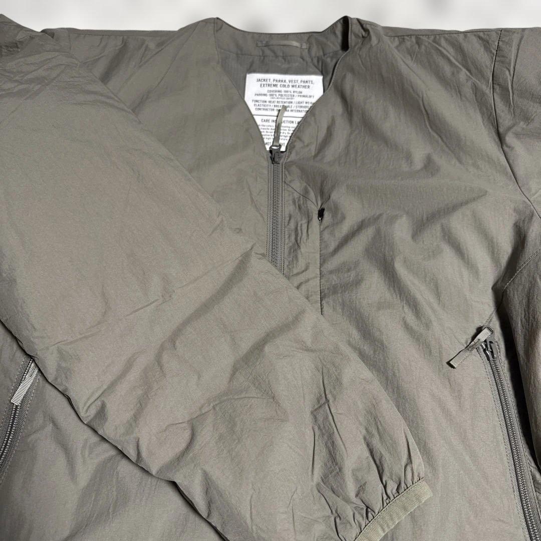 【新品】 FREAK'S STOREプリマロフト ノーカラージャケット(L)