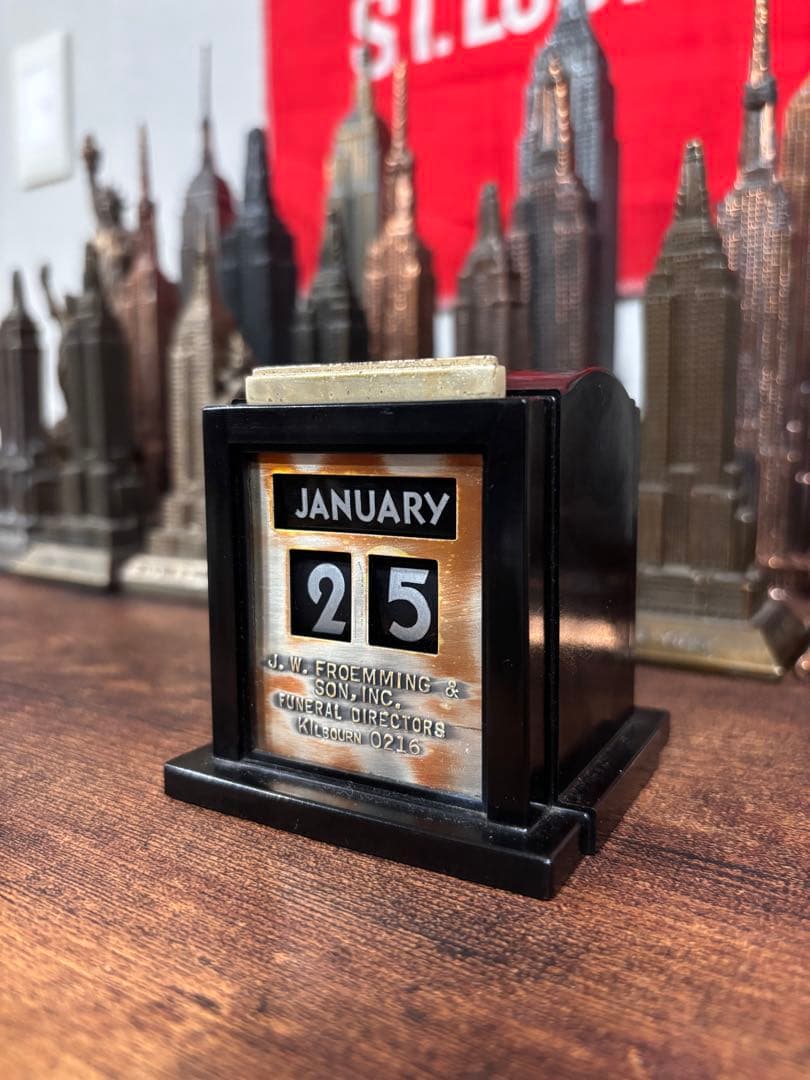 1940〜50's Vintage デスクカレンダー