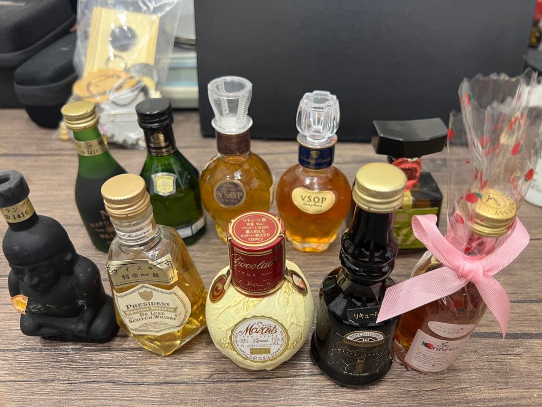 洋酒　ウイスキー　ブランデー　リキュール類　ミニチュア　ミニボトルおまとめセット