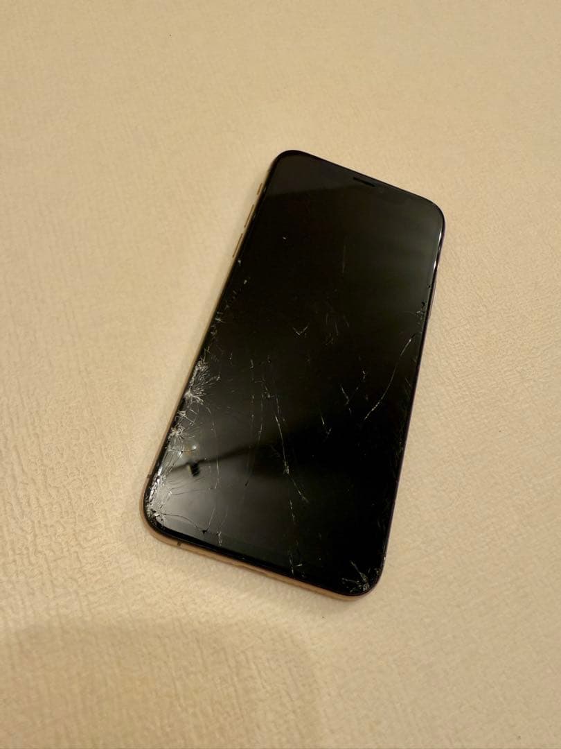 iPhone x 256GB ゴールド