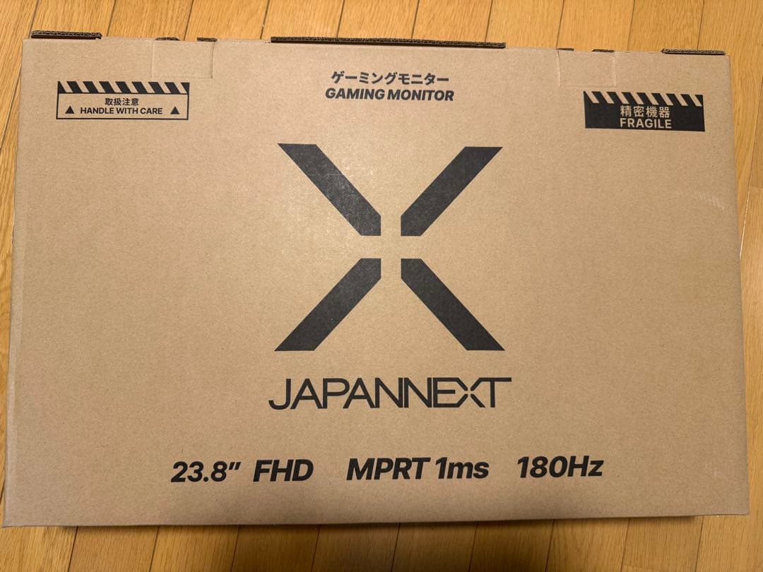 JAPANNEXT ゲーミングモニター 23.8インチ FHD 180Hz