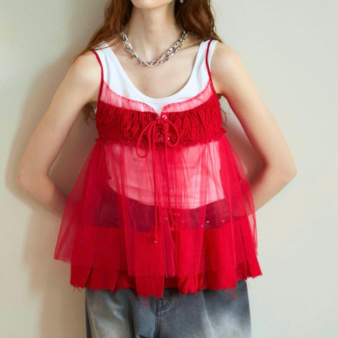 【値下げ】MAISON SPECIAL メゾンスペシャル チュニック チュール