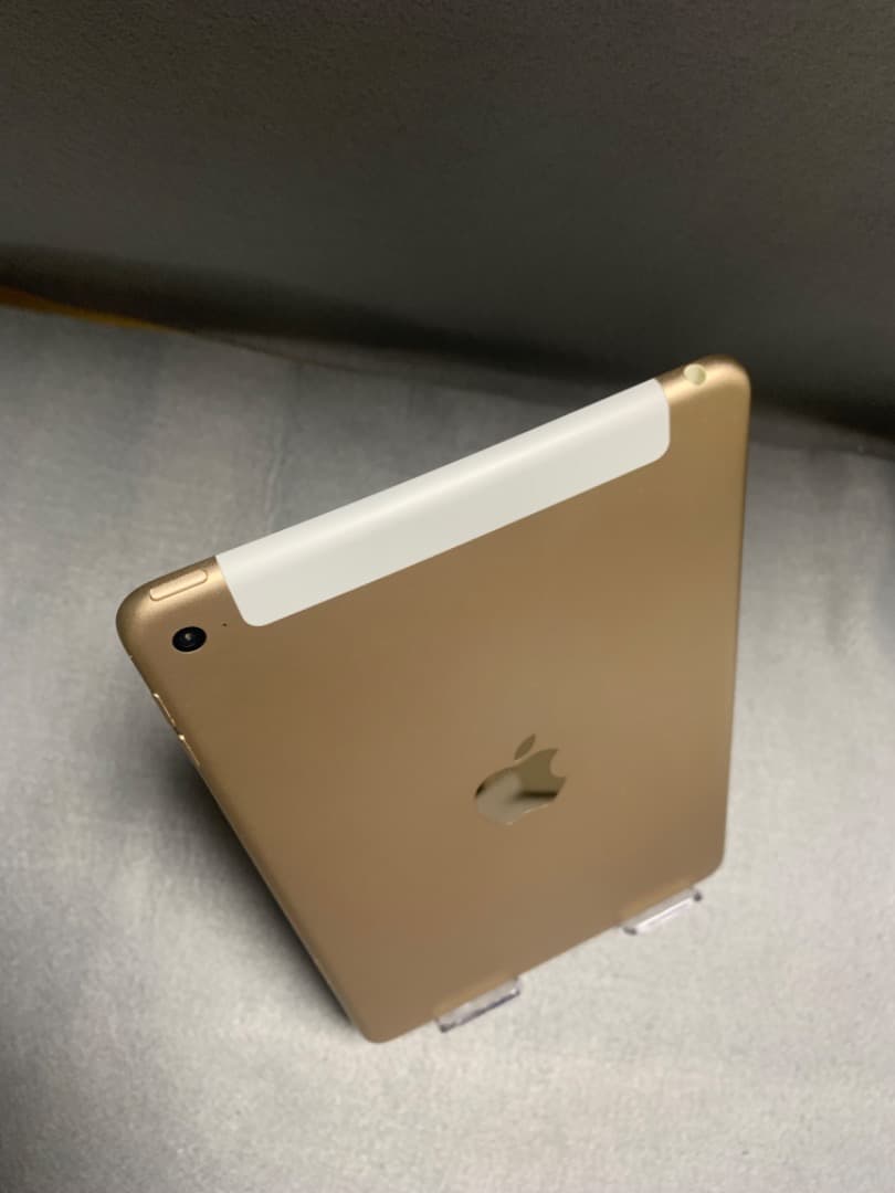 美品 国内版 iPad mini4 128GB Cellular版 ゴールド色