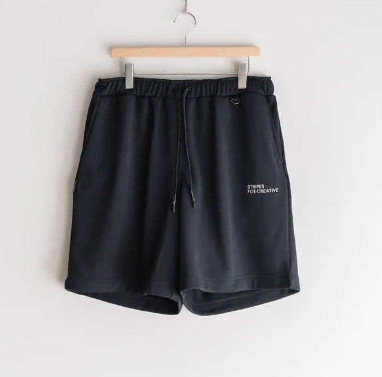 パンツ stripes for creative SWEAT BAGGY SHORTS