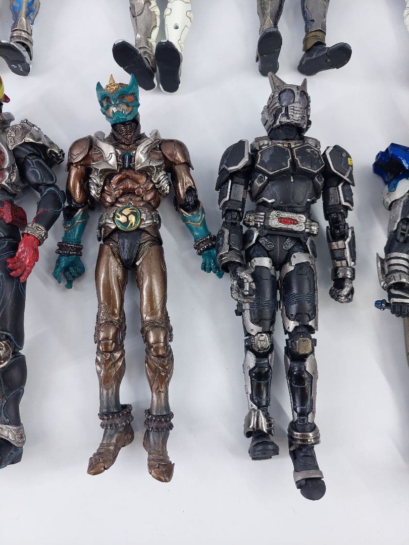 S.I.C. 仮面ライダー フィギュア 10体セット まとめ売り 現状品