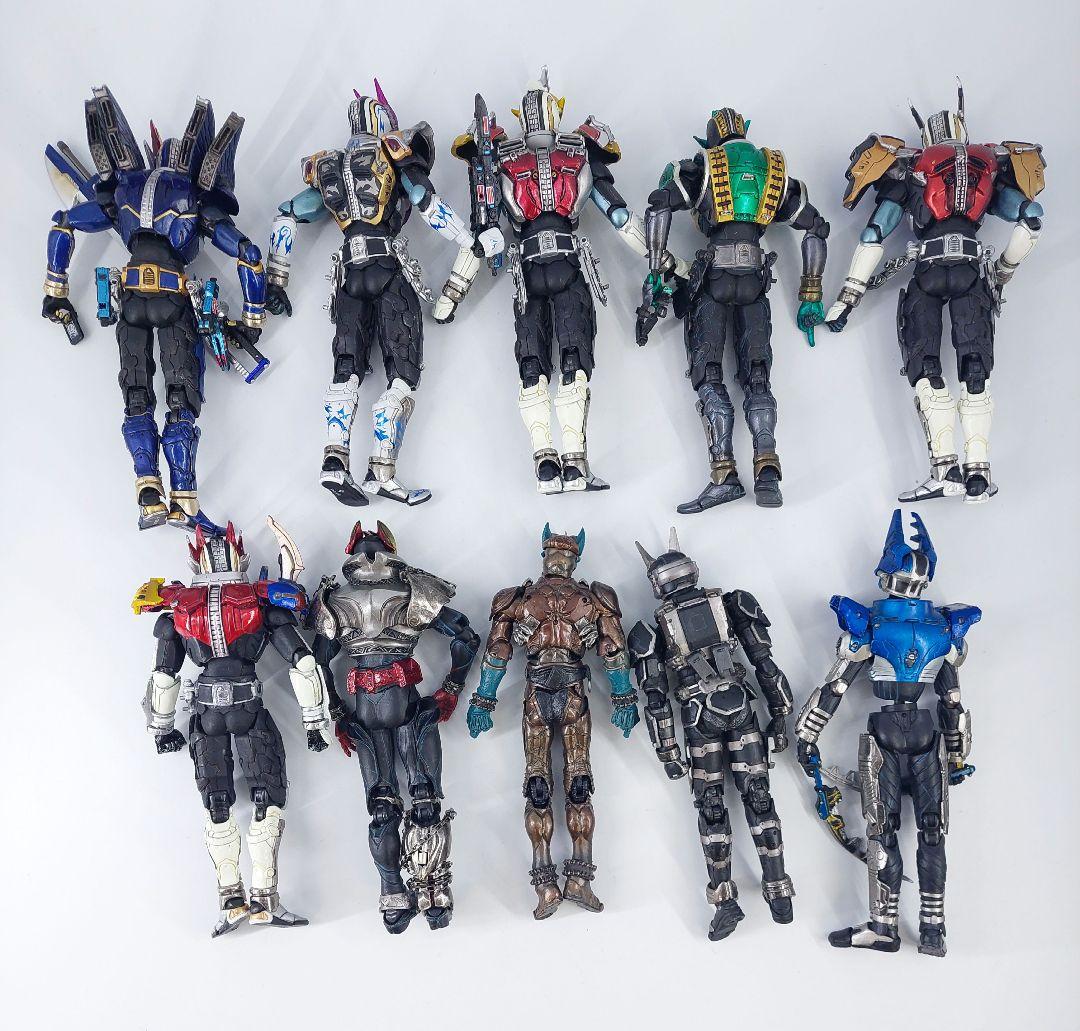 S.I.C. 仮面ライダー フィギュア 10体セット まとめ売り 現状品