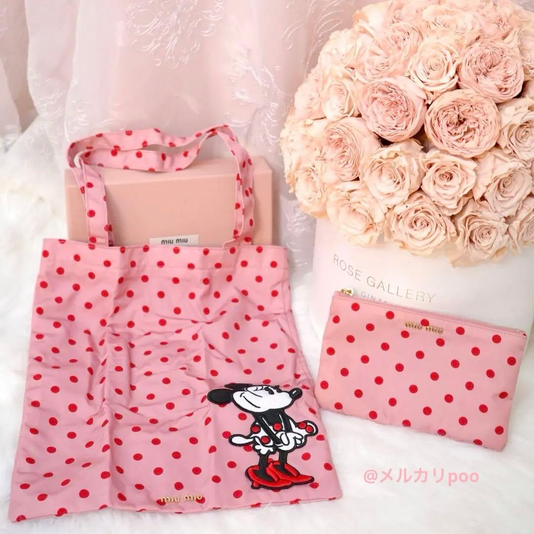 【新品♡最終値下げ】miumiu ミュウミュウ × ディズニー ミニー トート