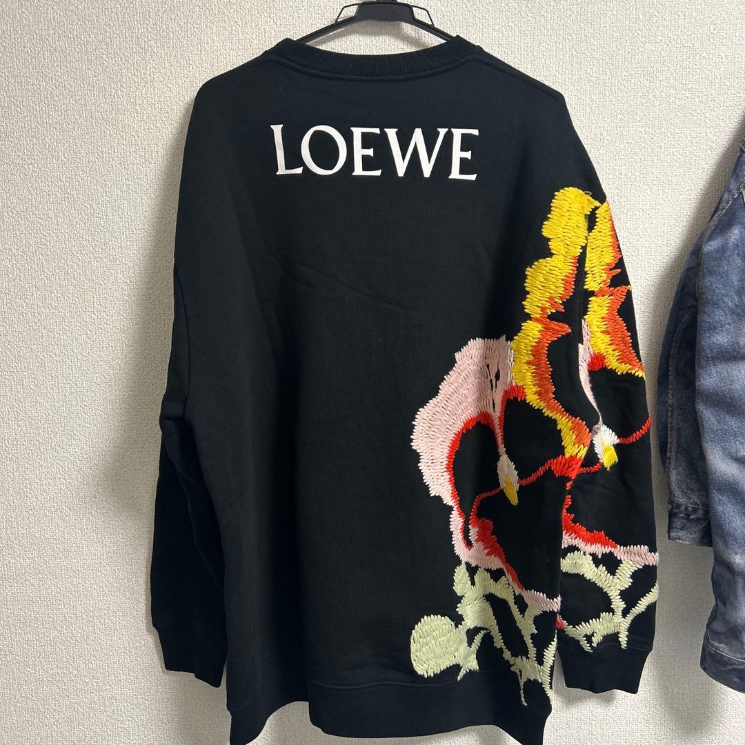 J*様 【超激レア】ロエベ loewe パンジー スウェット 刺繍