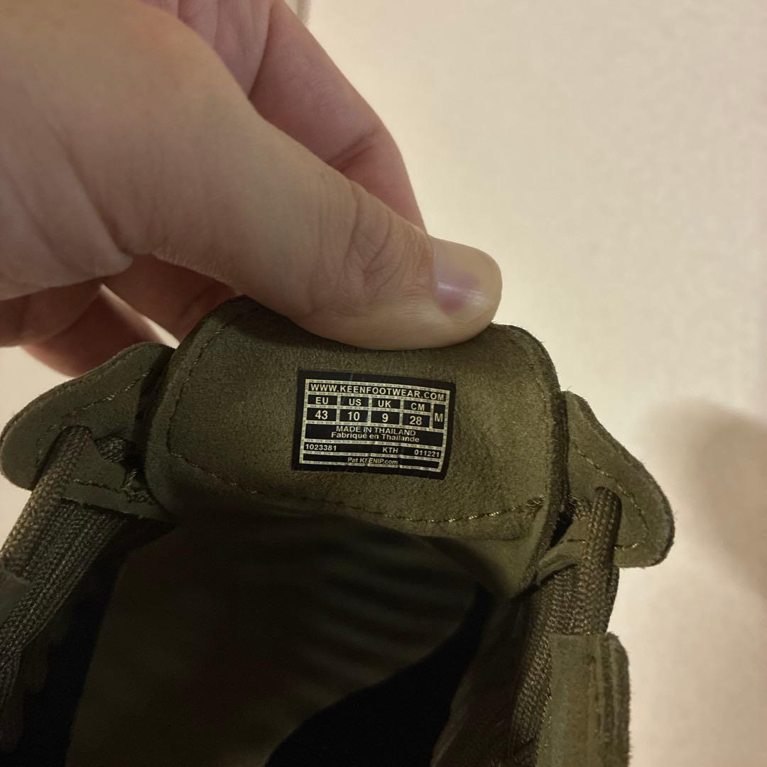 KEEN オリーブ色 スポーツサンダル