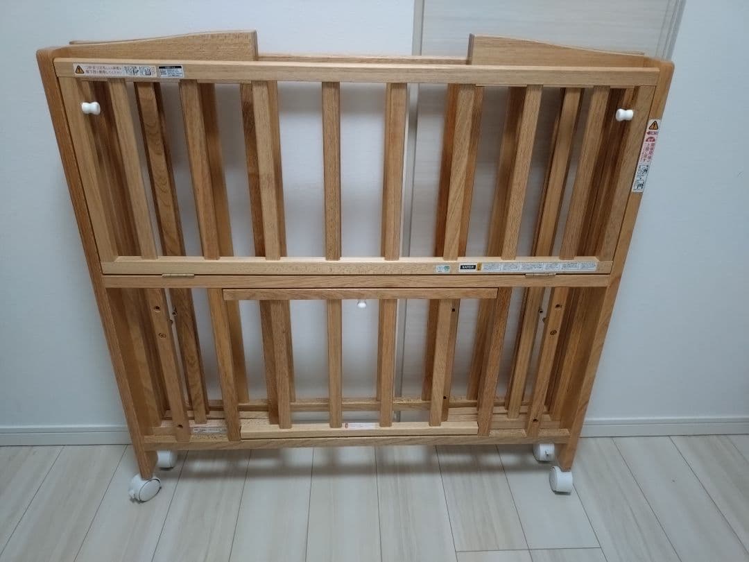 ★送料込み★【KATOJI】ミニベビーベッド 60×90 折りたたみ