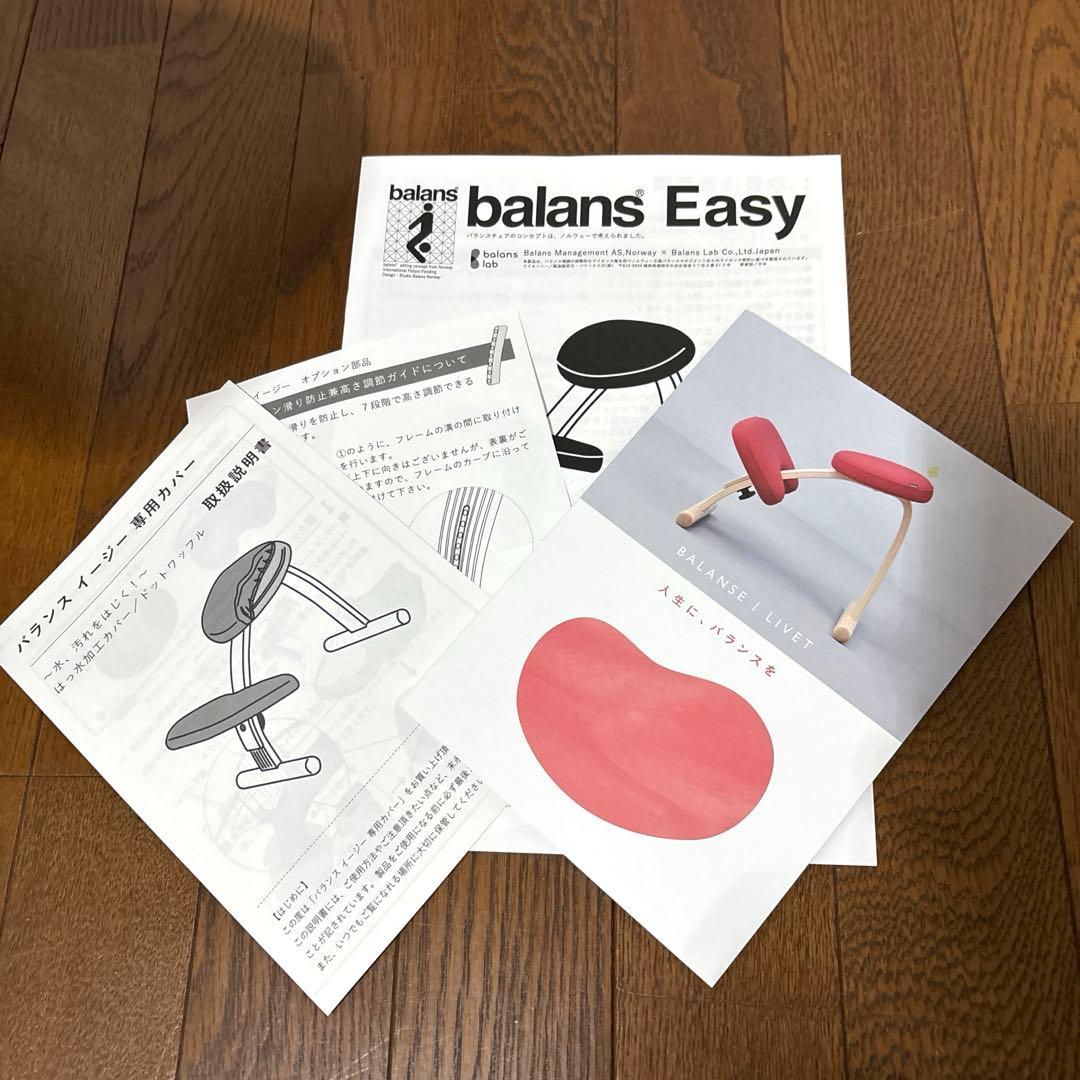 【極美品】balans Easy バランスイージー 通常フレーム オプション付き