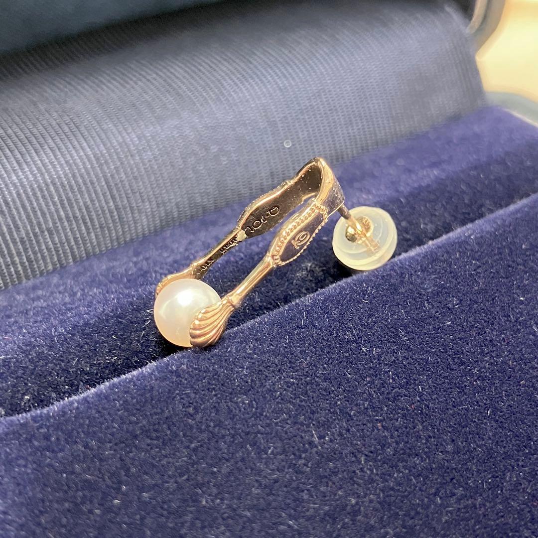 【K10】シュガートング ピアス Q-pot