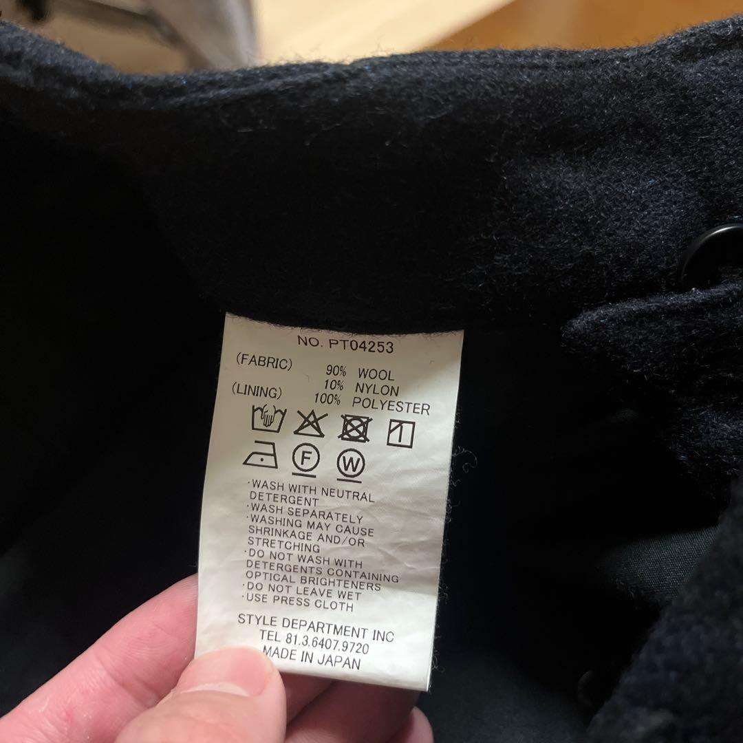 STILL BY HAND ネイビー スラックス 44