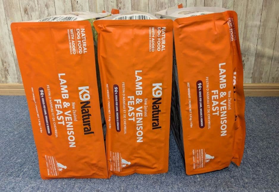 未開封 K9ナチュラル ラム&ベニソン1.8kg/ 3個まとめ