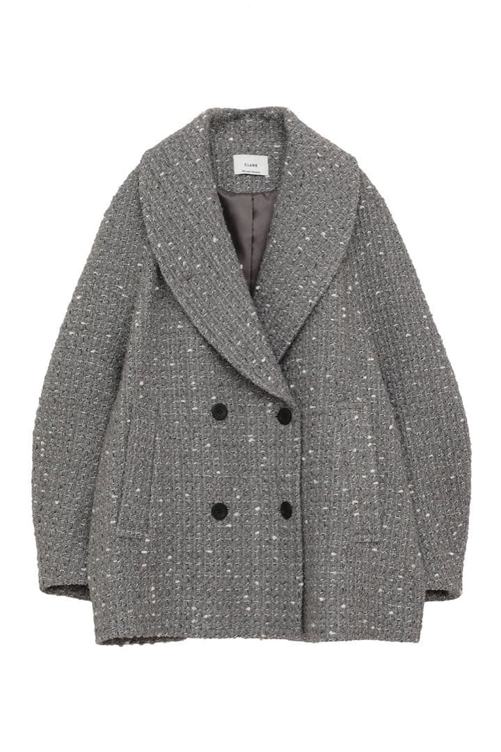 MINAMI TANAKA×CLANE OVER TWEED COAT