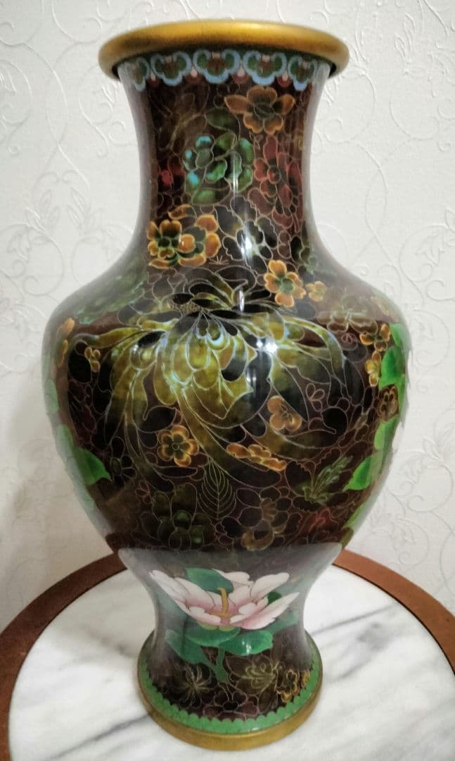 G*n様 中国七宝焼　花瓶　大きめ