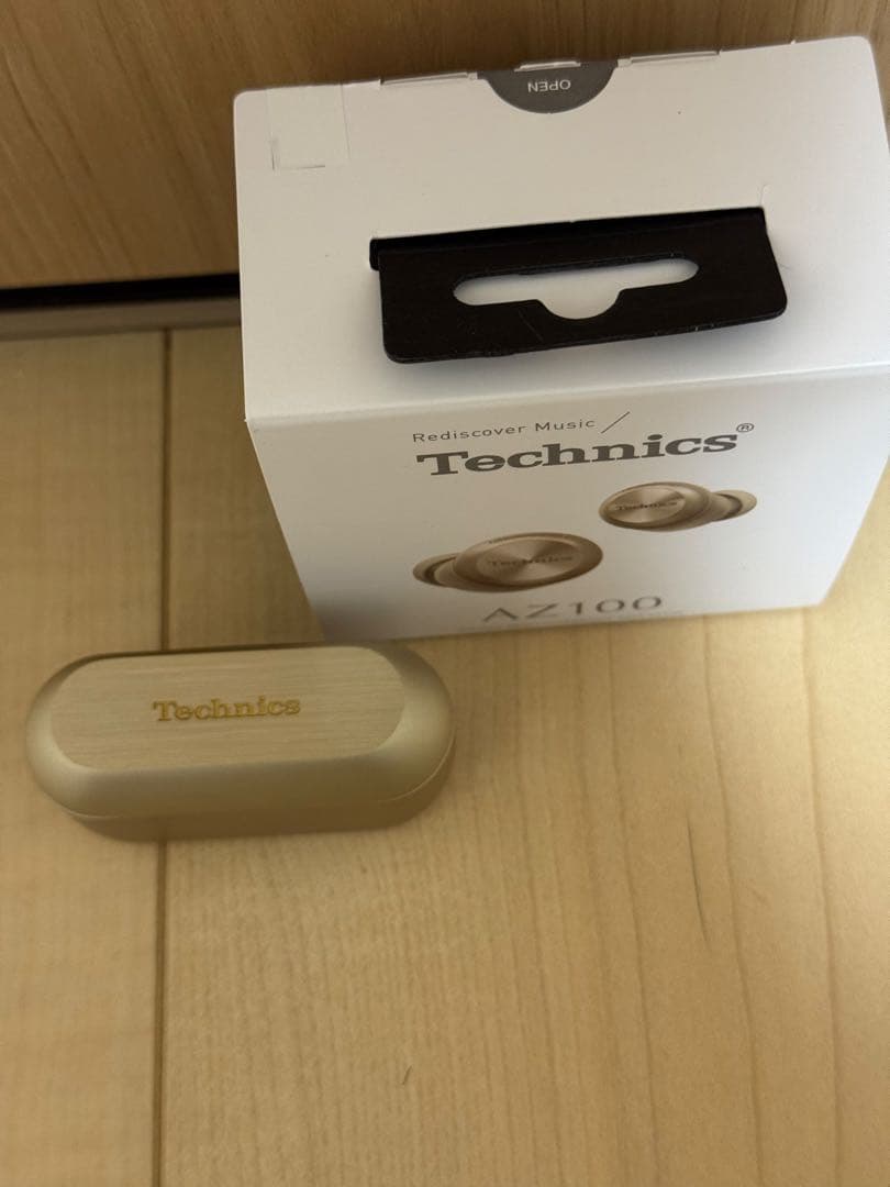 Technics EAH-AZ100 ワイヤレスイヤホン シャンパンゴールド