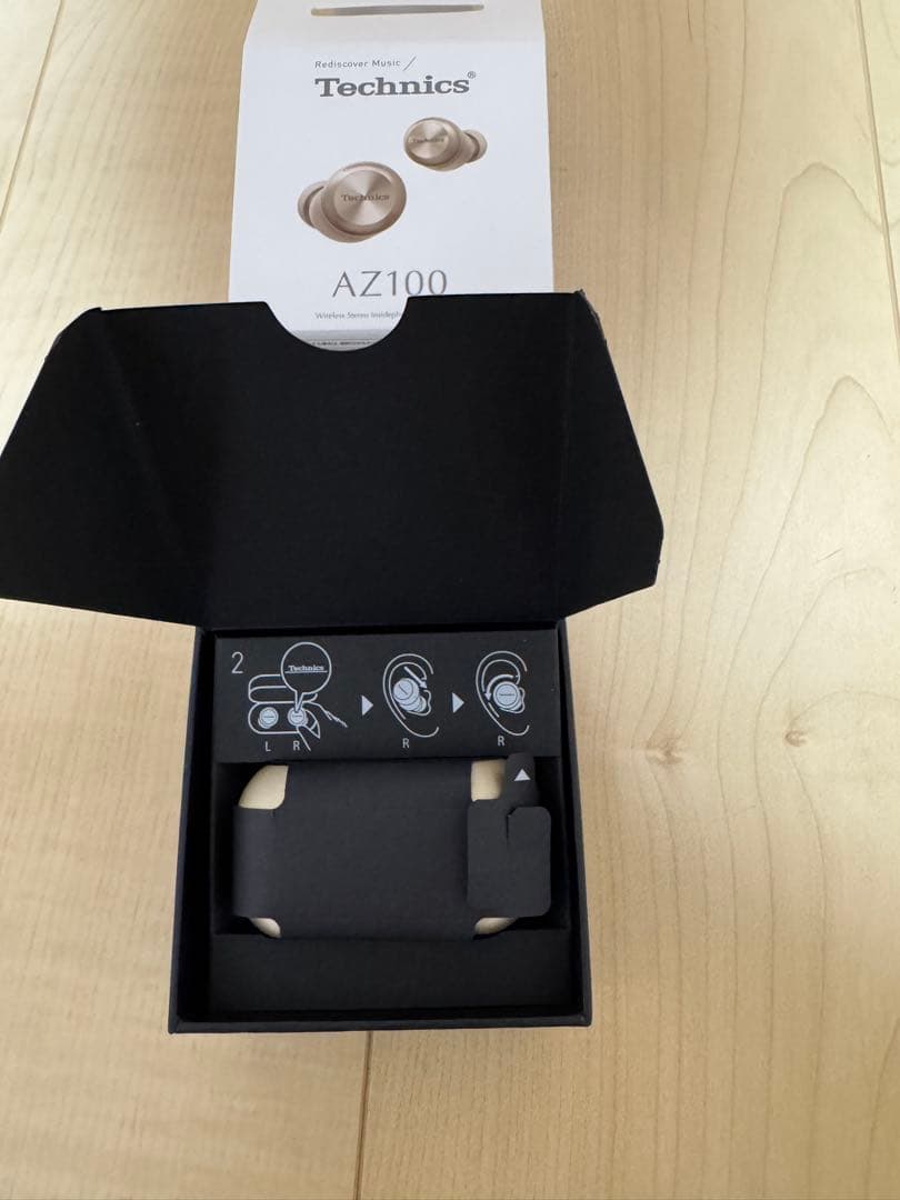 Technics EAH-AZ100 ワイヤレスイヤホン シャンパンゴールド