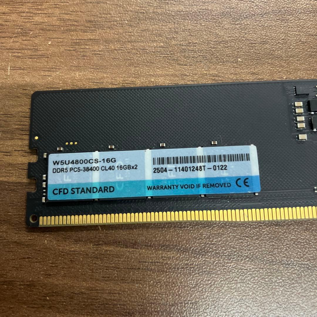 W5U4800CS-16G DDR5 16GB メモリ②