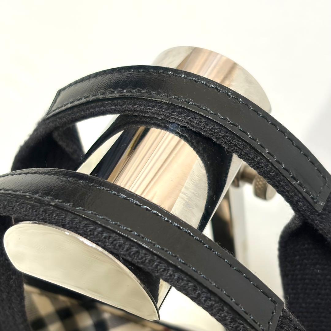 ✨美品✨BURBERRY バーバリー　ハンドバッグ　ミニトート　黒