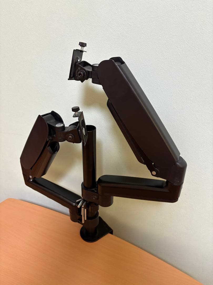 モニター2台 デュアルモニターアーム セット